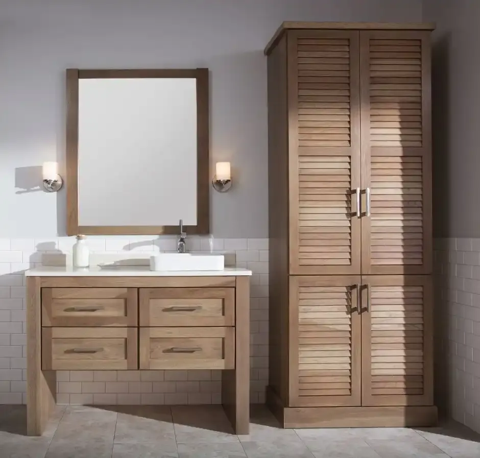 Ahşap Banyo Dolabı Modelleri